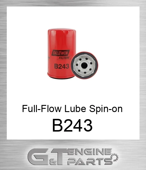 B243 Full-Flow Lube Spin-on