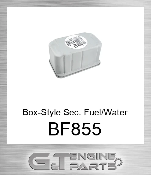 BF855 Box-Style Sec. Fuel/Water Separator