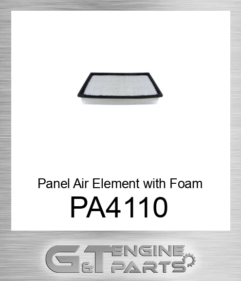 PA4110 Panel Air Element with Foam Pad