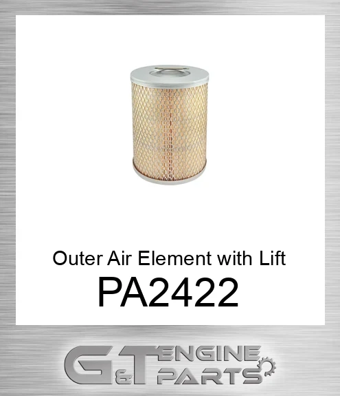 PA2422 Outer Air Element with Lift Bar