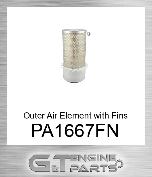 PA1667-FN Outer Air Element with Fins