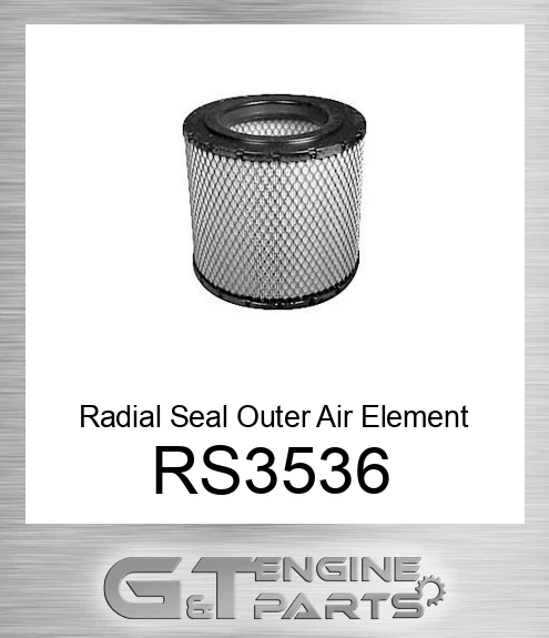 RS3536 Radial Seal Outer Air Element
