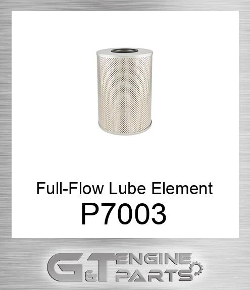 P7003 Full-Flow Lube Element