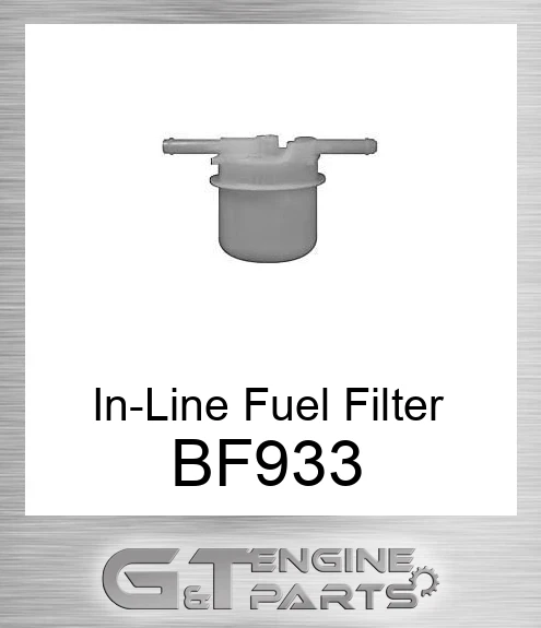 BF933 In-Line Fuel Filter
