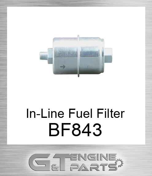 BF843 In-Line Fuel Filter