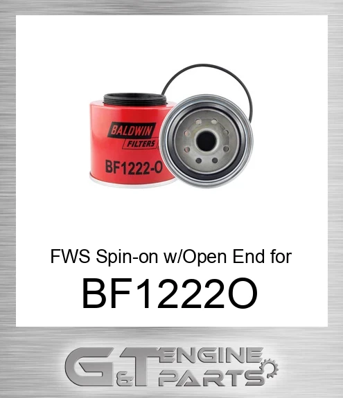 BF1222-O FWS Spin-on w/Open End for Bowl