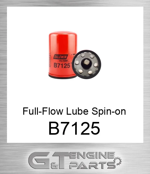 B7125 Full-Flow Lube Spin-on