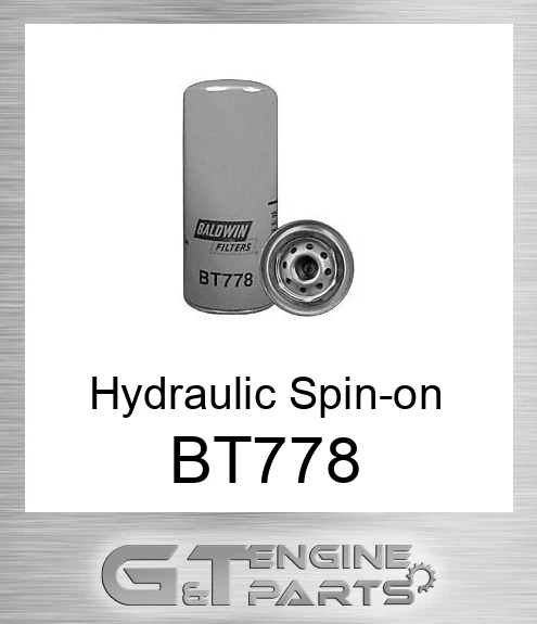 BT778 Hydraulic Spin-on