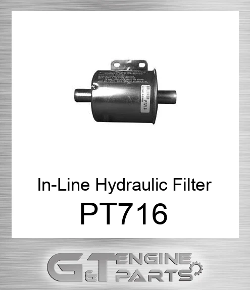 PT716 In-Line Hydraulic Filter