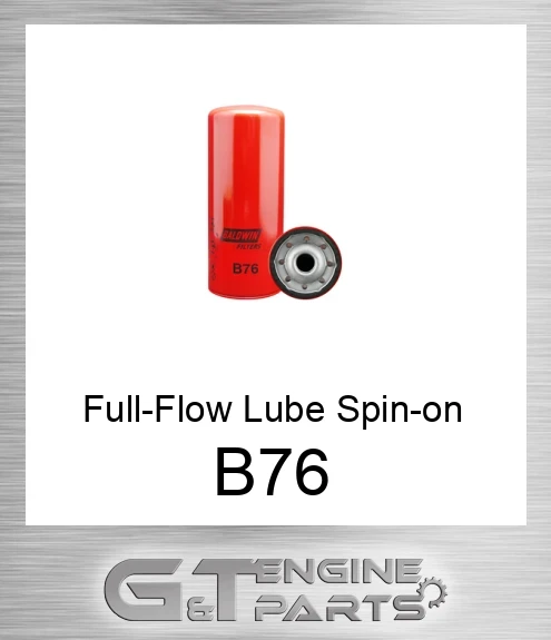 B76 Full-Flow Lube Spin-on
