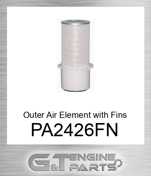 PA2426-FN Outer Air Element with Fins