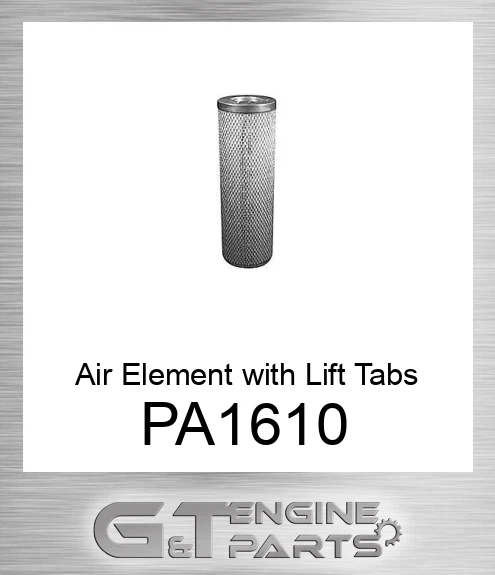 PA1610 Air Element with Lift Tabs