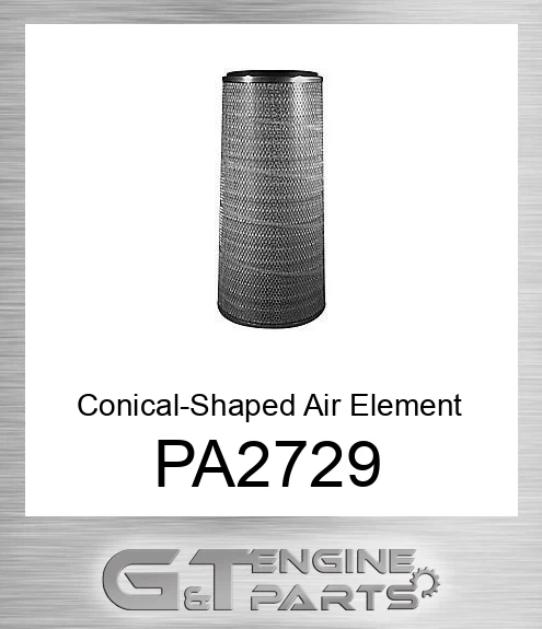 PA2729 Conical-Shaped Air Element