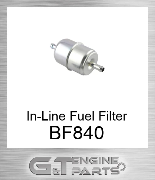 BF840 In-Line Fuel Filter