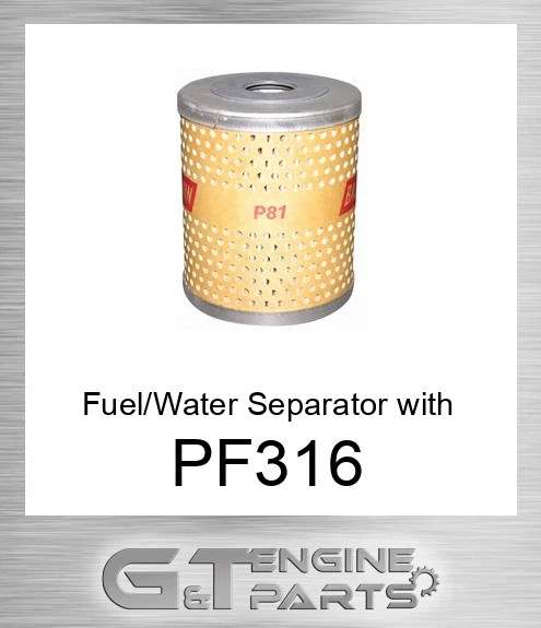 PF316 Fuel/Water Separator with Bail Handle