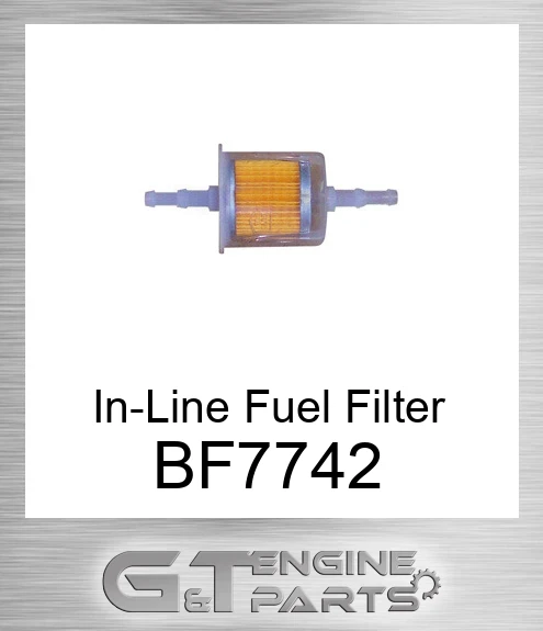 BF7742 In-Line Fuel Filter
