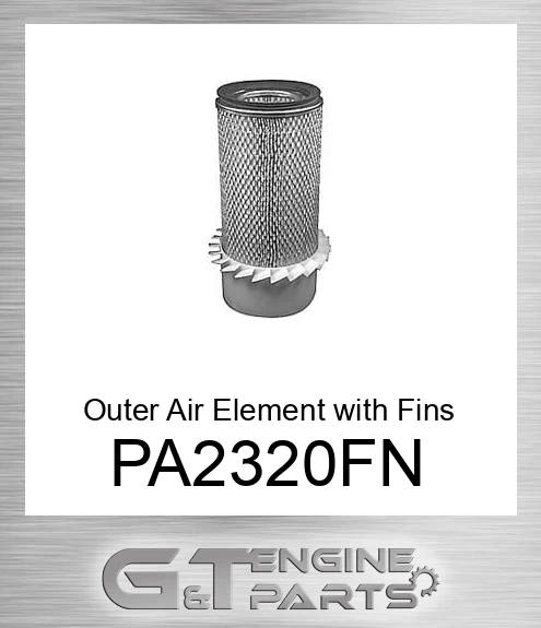 PA2320-FN Outer Air Element with Fins