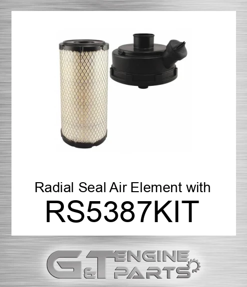 RS5387-KIT Radial Seal Air Element with Lid