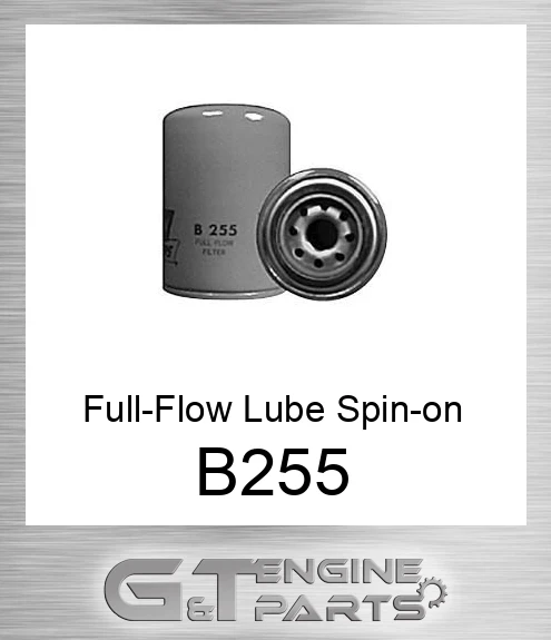 B255 Full-Flow Lube Spin-on