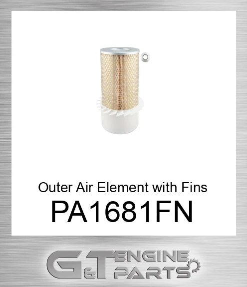 PA1681-FN Outer Air Element with Fins