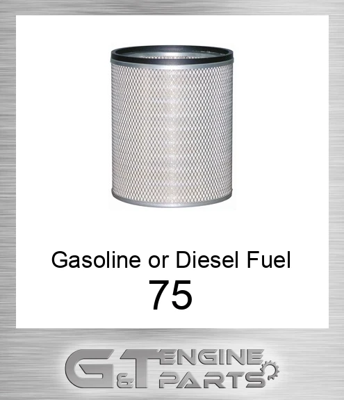 75 Gasoline or Diesel Fuel Filter/Water Separator