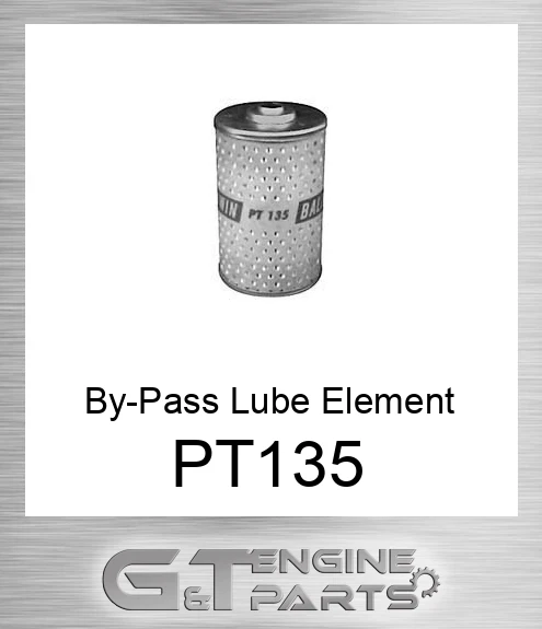 PT135 By-Pass Lube Element
