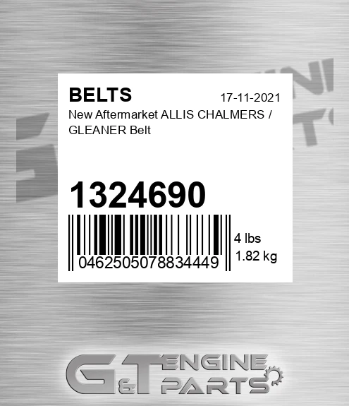 1324690 New Aftermarket ALLIS CHALMERS / GLEANER Belt