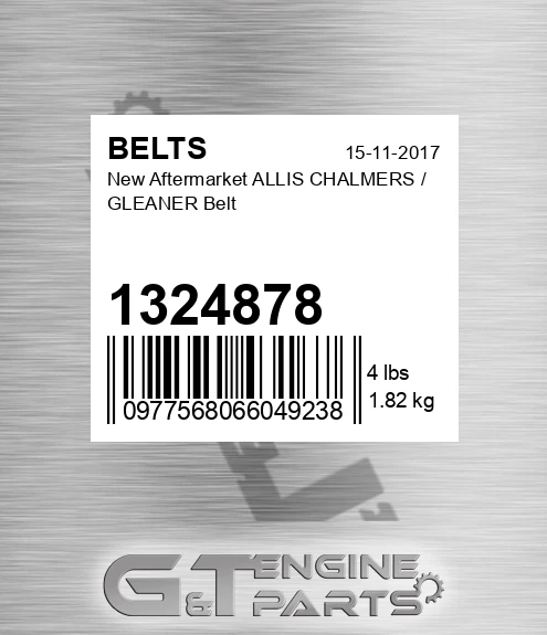 1324878 New Aftermarket ALLIS CHALMERS / GLEANER Belt