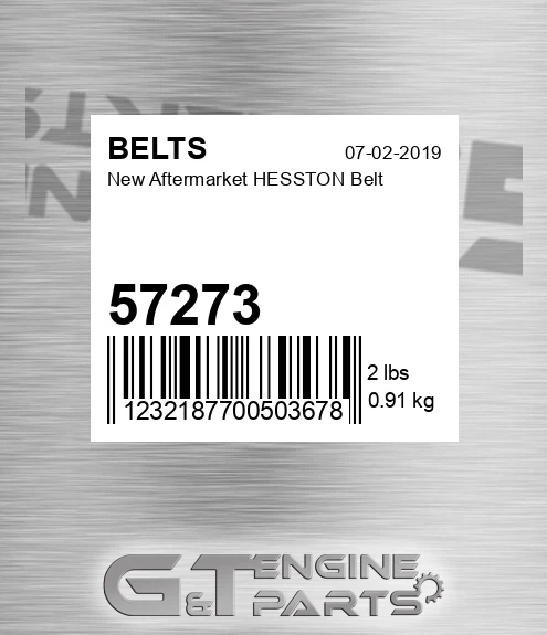 57273 New Aftermarket HESSTON Belt