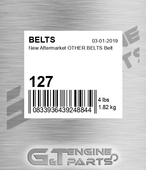 127 New Aftermarket OTHER BELTS Belt