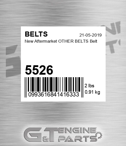 5526 New Aftermarket OTHER BELTS Belt