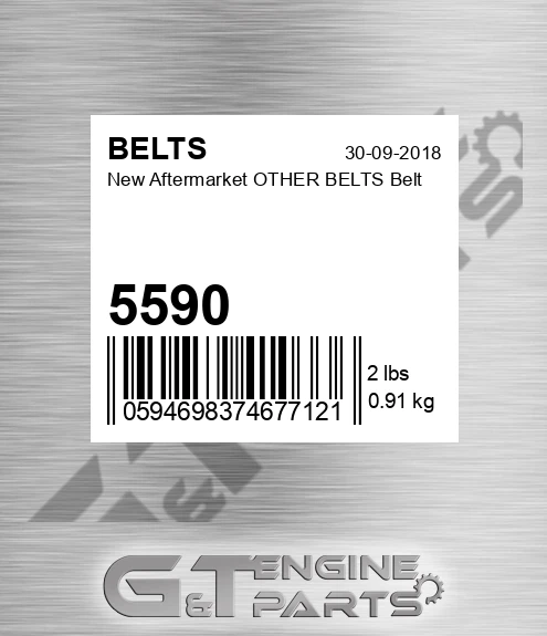 5590 New Aftermarket OTHER BELTS Belt