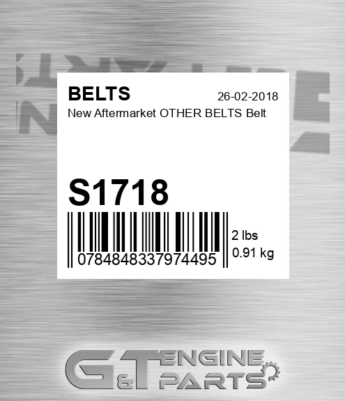 S1718 New Aftermarket OTHER BELTS Belt