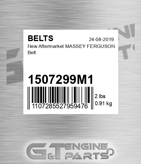 1507299M1 New Aftermarket MASSEY FERGUSON Belt