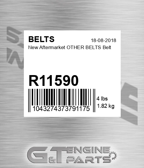 R11590 New Aftermarket OTHER BELTS Belt