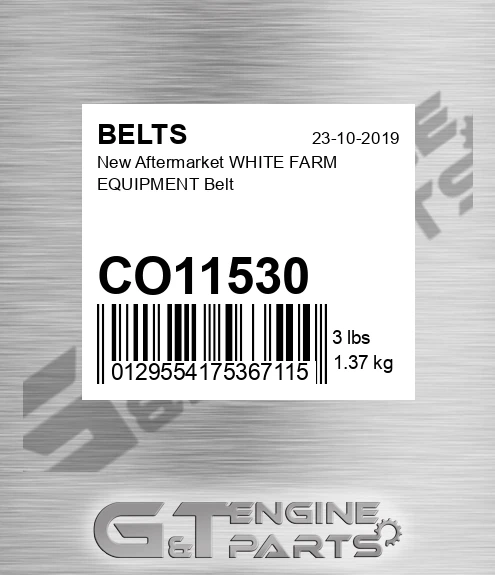 CO11530 New Aftermarket WHITE FARM EQUIPMENT Belt
