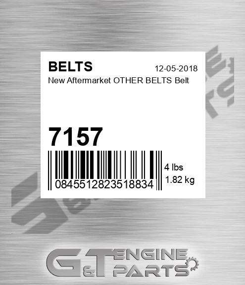 7157 New Aftermarket OTHER BELTS Belt