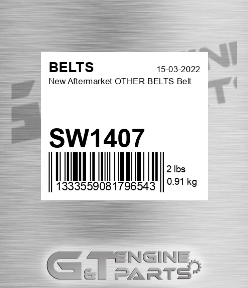 SW1407 New Aftermarket OTHER BELTS Belt