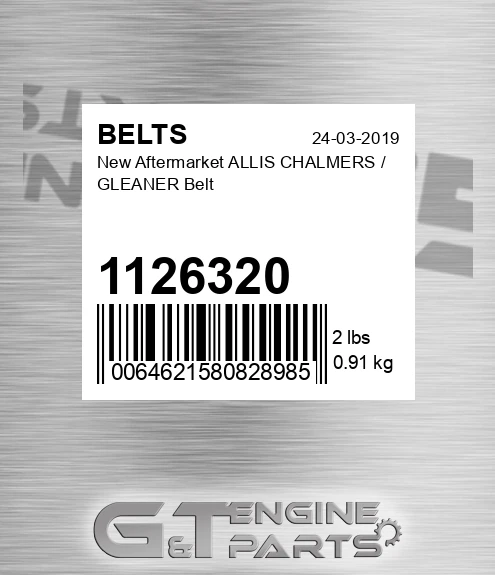 1126320 New Aftermarket ALLIS CHALMERS / GLEANER Belt