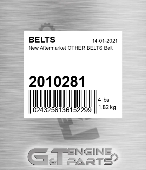 2010281 New Aftermarket OTHER BELTS Belt