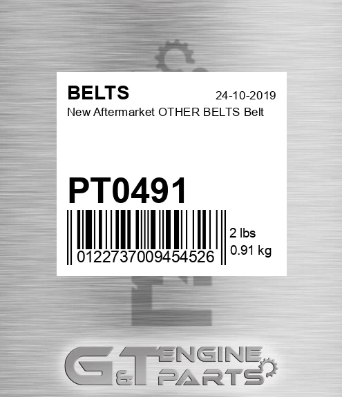 PT0491 New Aftermarket OTHER BELTS Belt