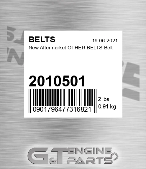 2010501 New Aftermarket OTHER BELTS Belt