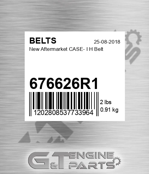 676626R1 New Aftermarket CASE- I H Belt