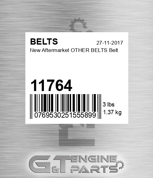 11764 New Aftermarket OTHER BELTS Belt