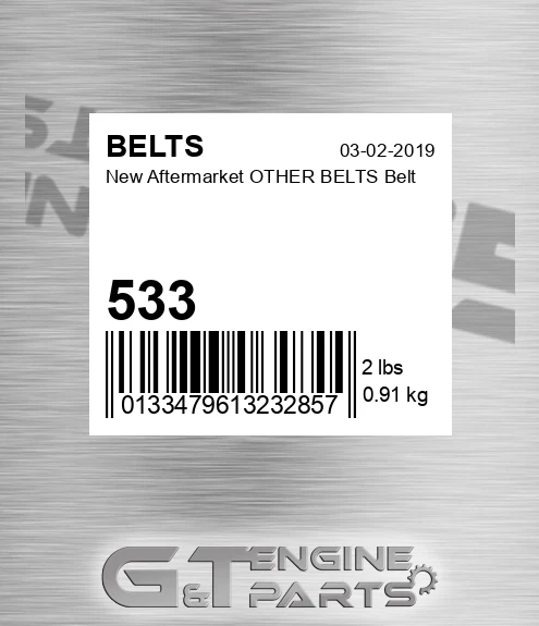 533 New Aftermarket OTHER BELTS Belt