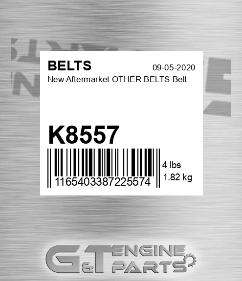 K8557 New Aftermarket OTHER BELTS Belt