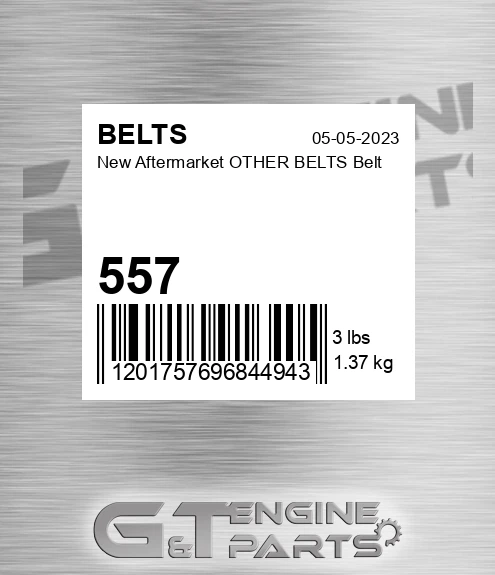 557 New Aftermarket OTHER BELTS Belt