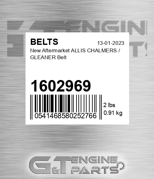 1602969 New Aftermarket ALLIS CHALMERS / GLEANER Belt