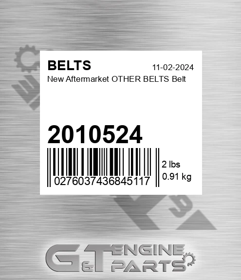 2010524 New Aftermarket OTHER BELTS Belt