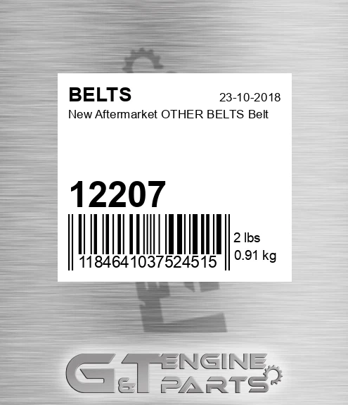 12207 New Aftermarket OTHER BELTS Belt